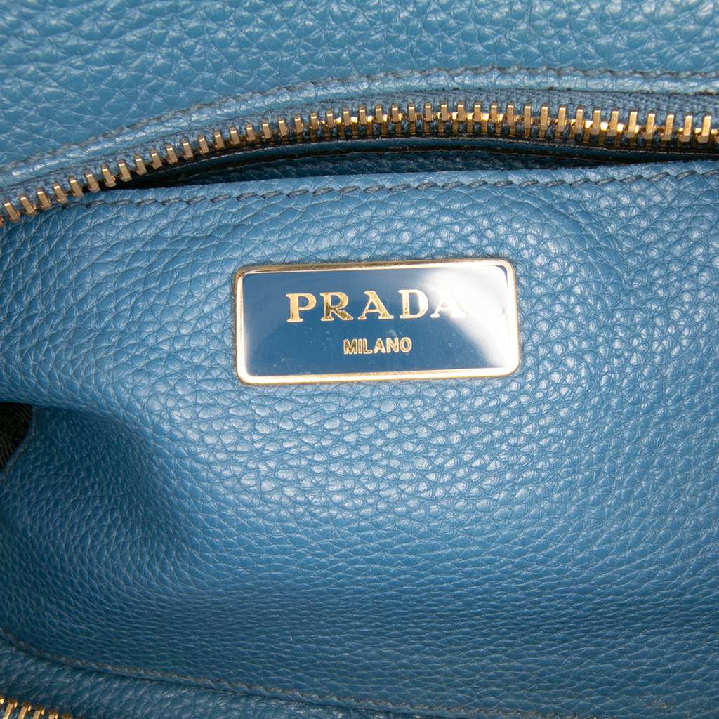 Prada Vitello Grain Satchel - 5