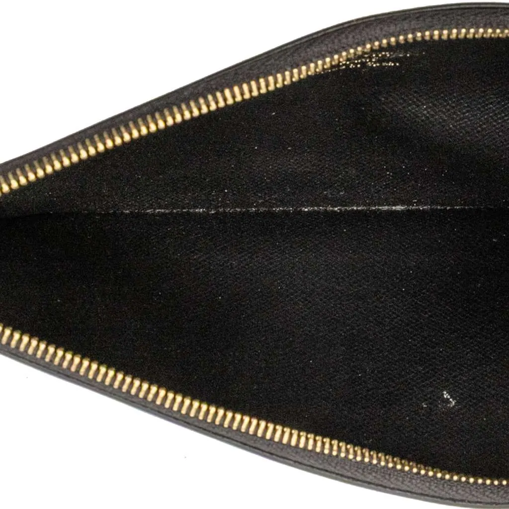 Louis Vuitton Monogram Slim Purse Brown Good - Model View