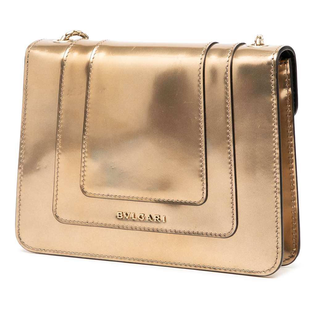 Bvlgari Small Patent Serpenti Forever Crossbody - 2