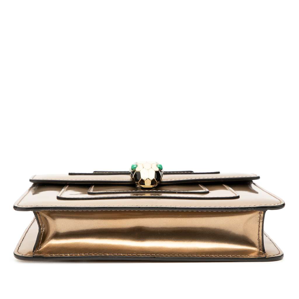 Bvlgari Small Patent Serpenti Forever Crossbody - 3