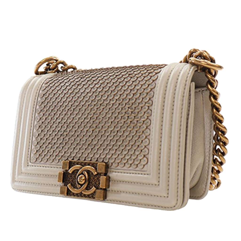Chanel Small Scaled Lambskin Boy Flap - 2
