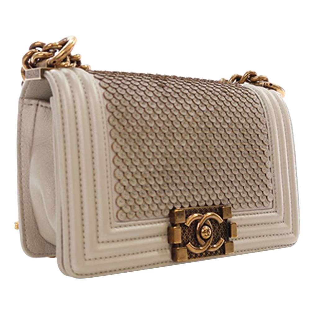 Chanel Small Scaled Lambskin Boy Flap - 3