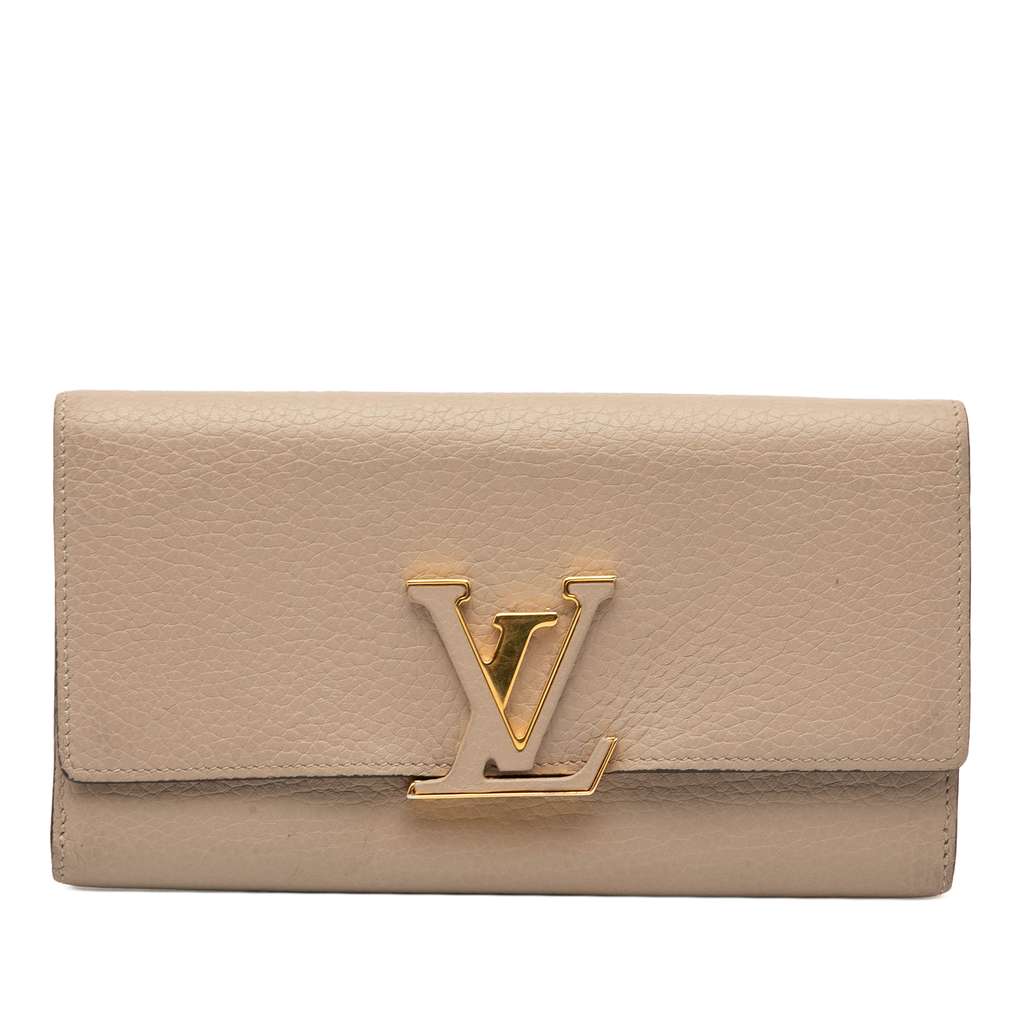 Louis Vuitton Taurillon Capucines Wallet