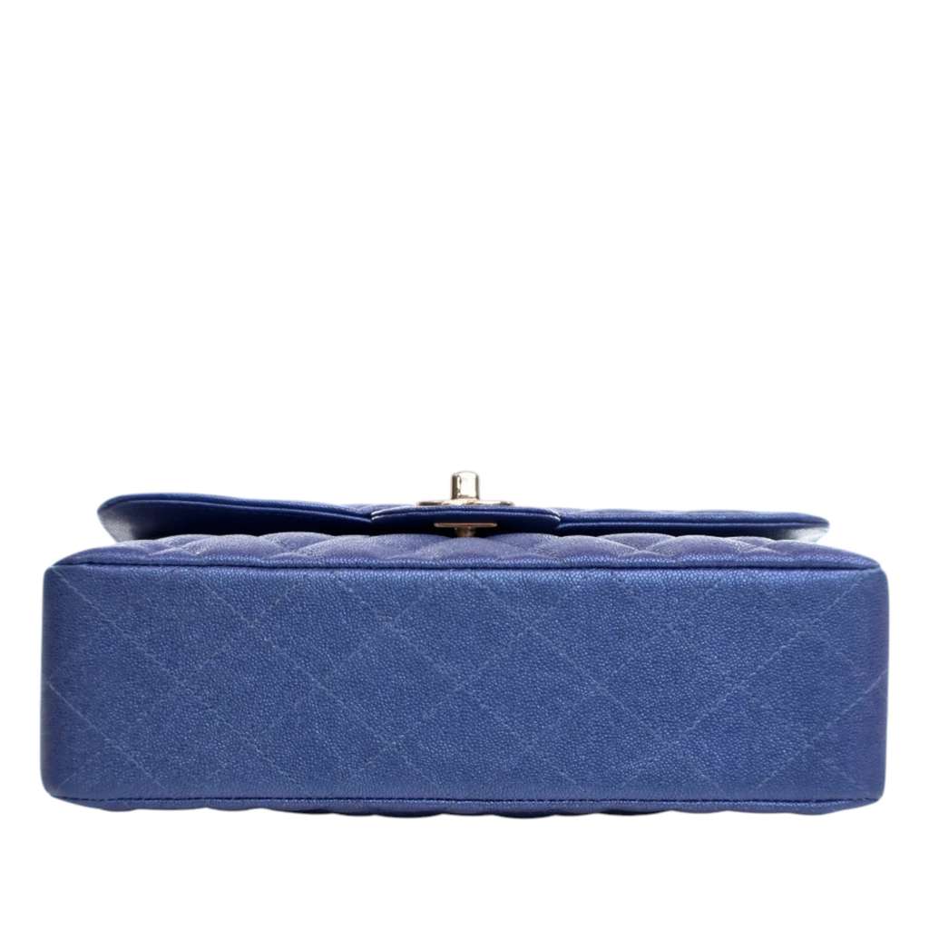 Chanel Small Classic Iridescent Caviar Double Flap - 5