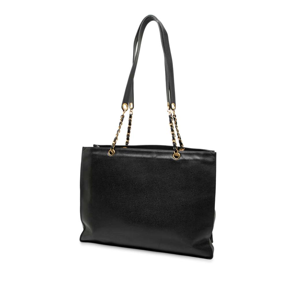 Chanel CC Caviar Tote - 2