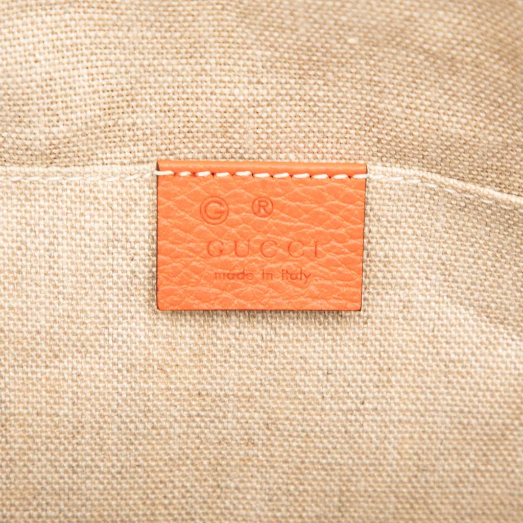 Gucci Mini Leather GG Charm Dome Satchel - 5