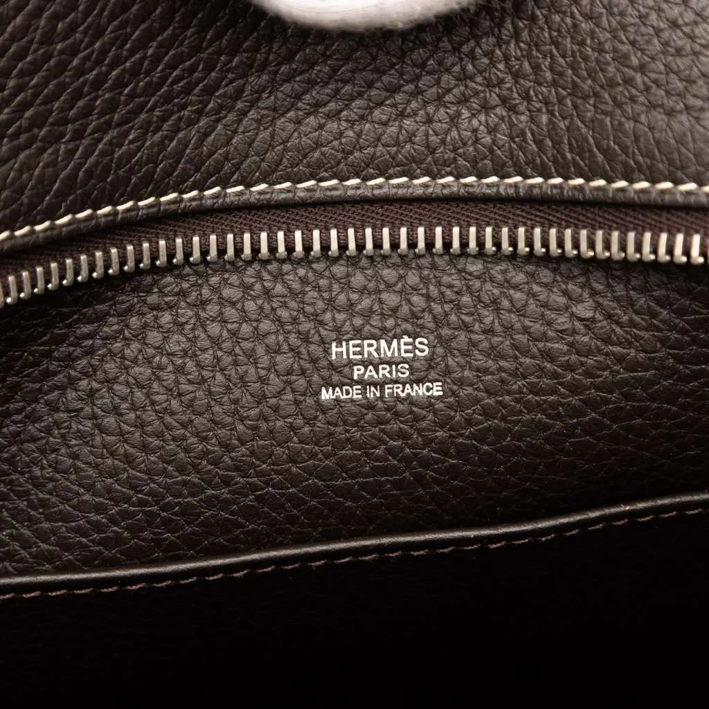 Hermès Clemence Sac Good News PM Brown Leather Good - Box View