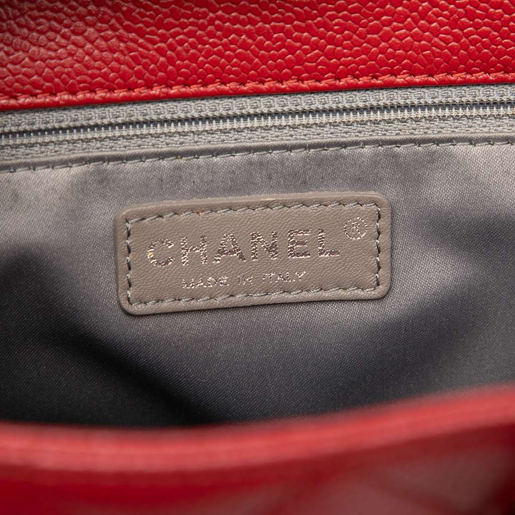 Chanel Caviar Vertical Grand Shopping Tote - 5