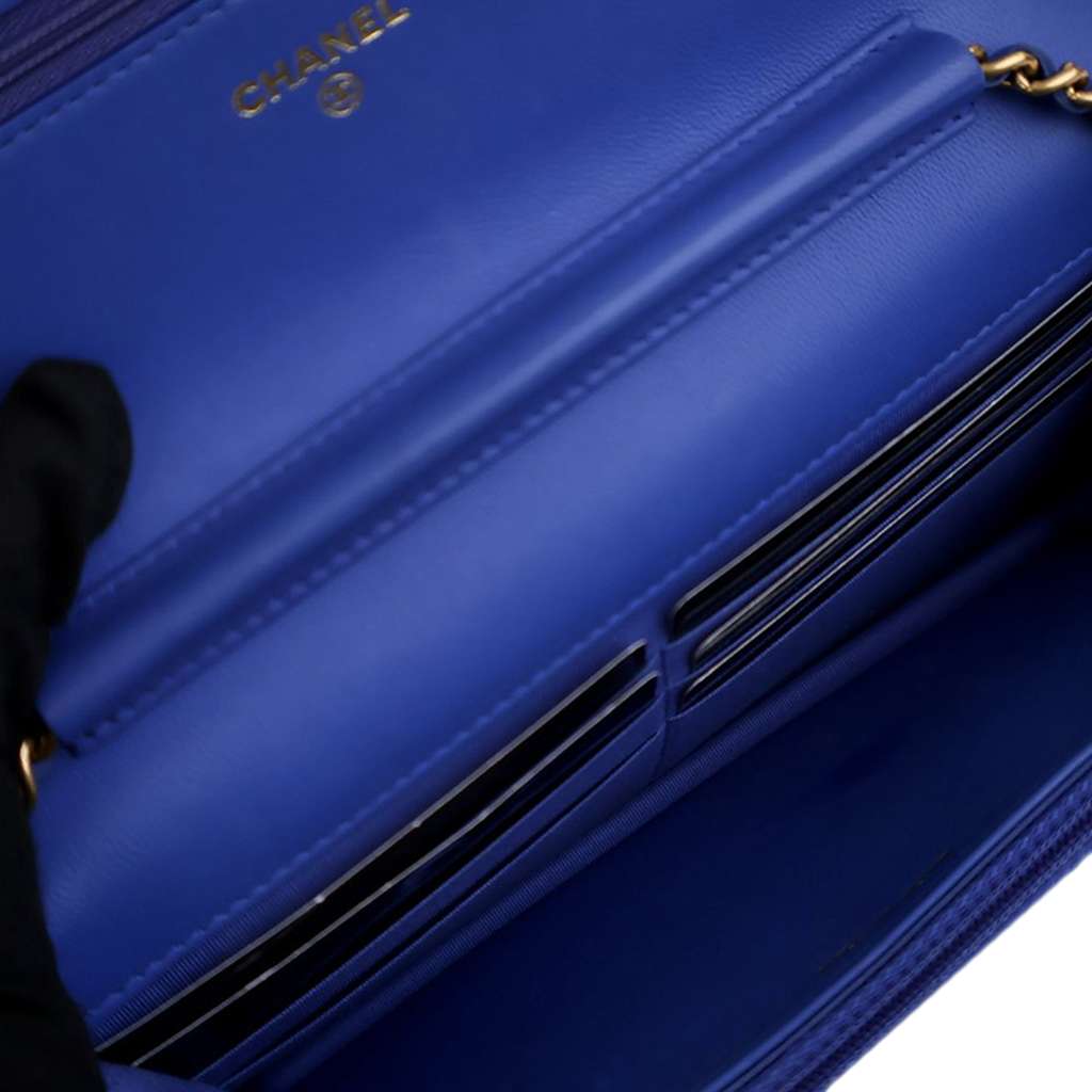 Chanel Quilted Lambskin Boy Wallet On Chain - 5