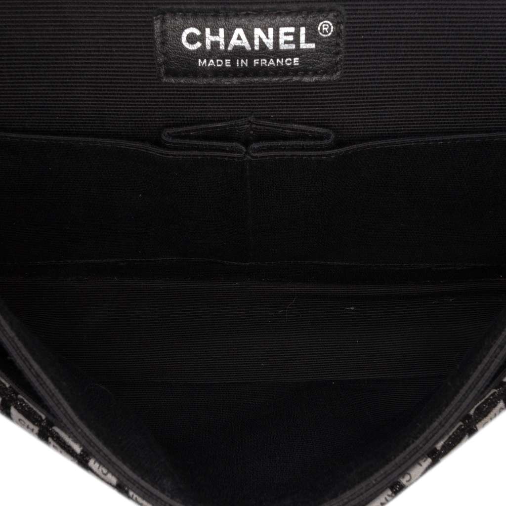 Chanel Medium Classic Ribbon Tweed Double Flap - 4