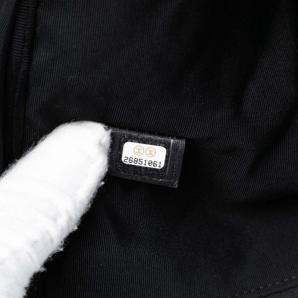 Chanel Large Quilted Caviar Boy O Case Clutch - 5