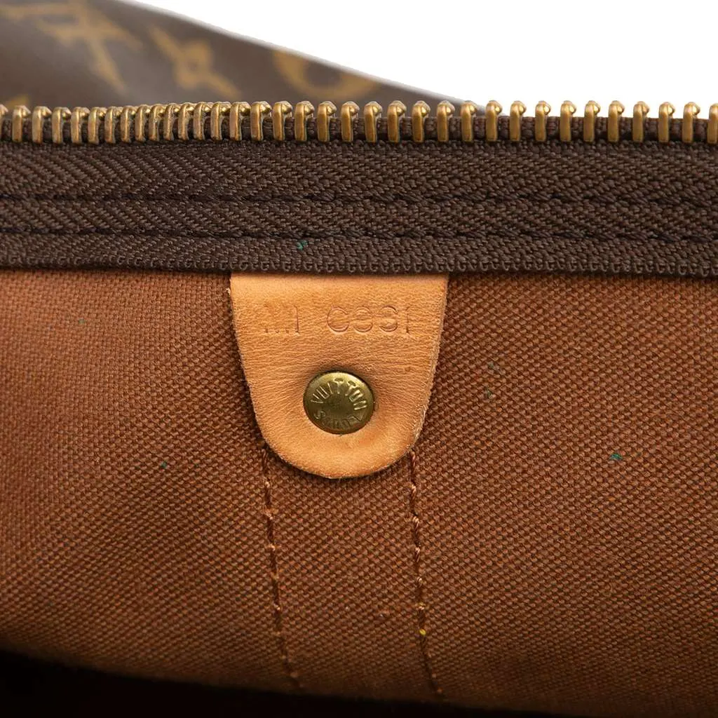 Louis Vuitton Monogram Keepall 55 Brown Good - Box View
