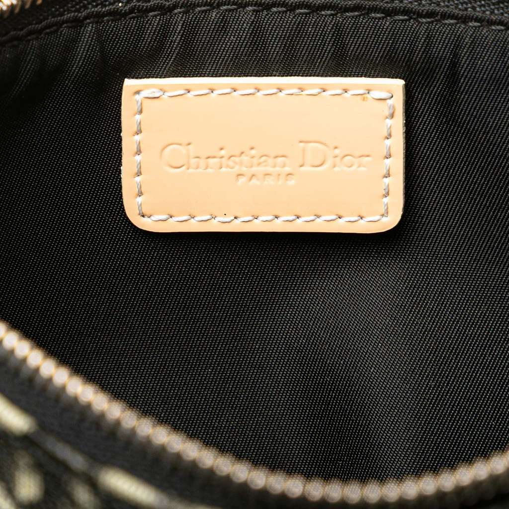 Dior Mini Diorissimo Coated Canvas Saddle Pochette - 5