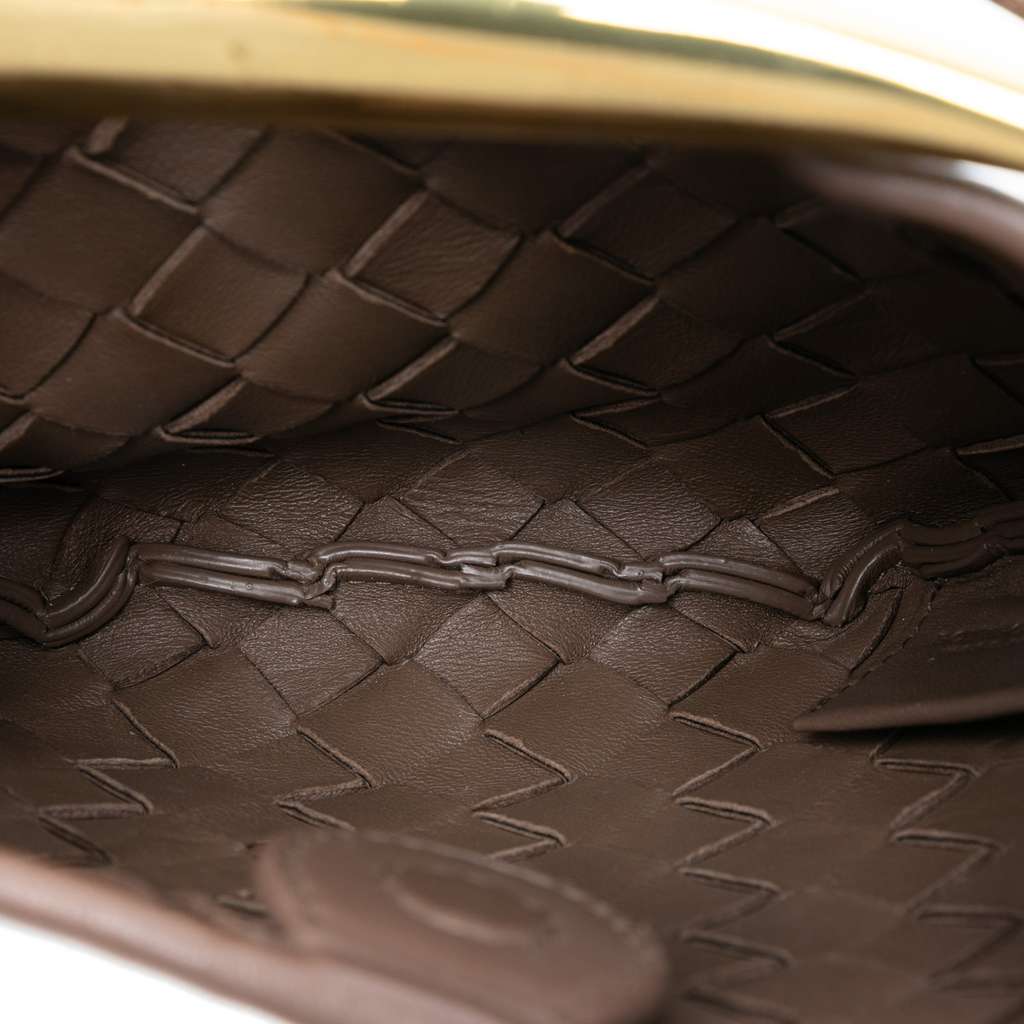 Bottega Veneta Baby Lambskin Intrecciato Sardine Bag - 4