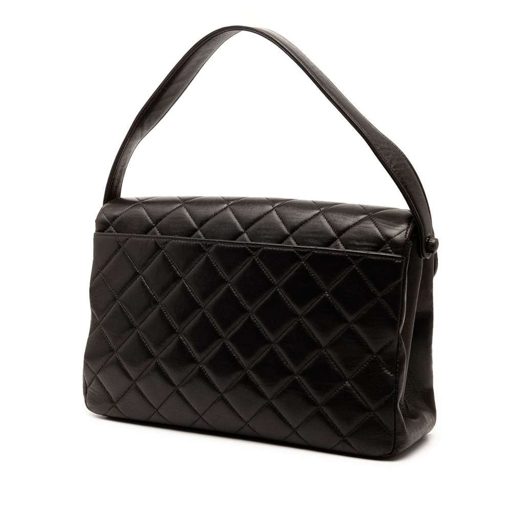 Chanel CC Quilted Lambskin Handbag - 2