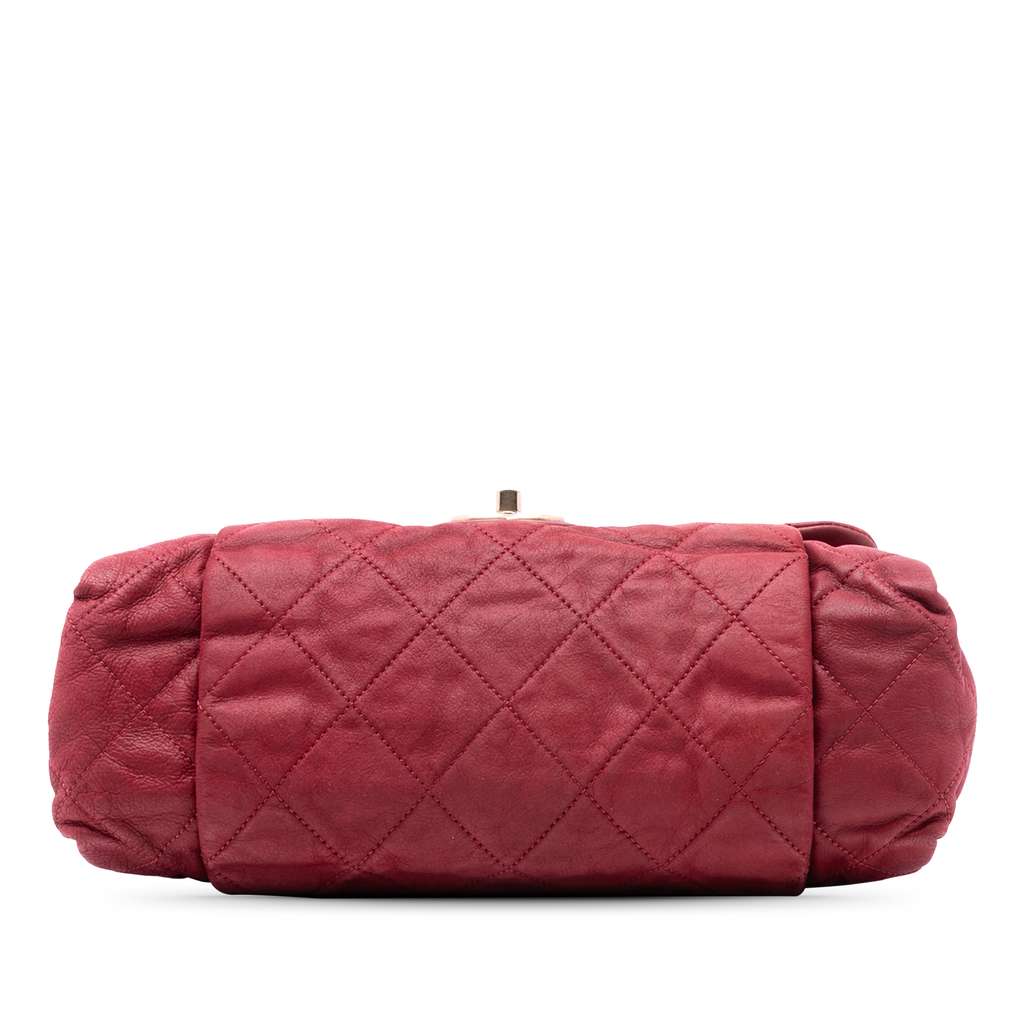 Chanel Large Aged Calfskin Chic Quilt Flap - 3