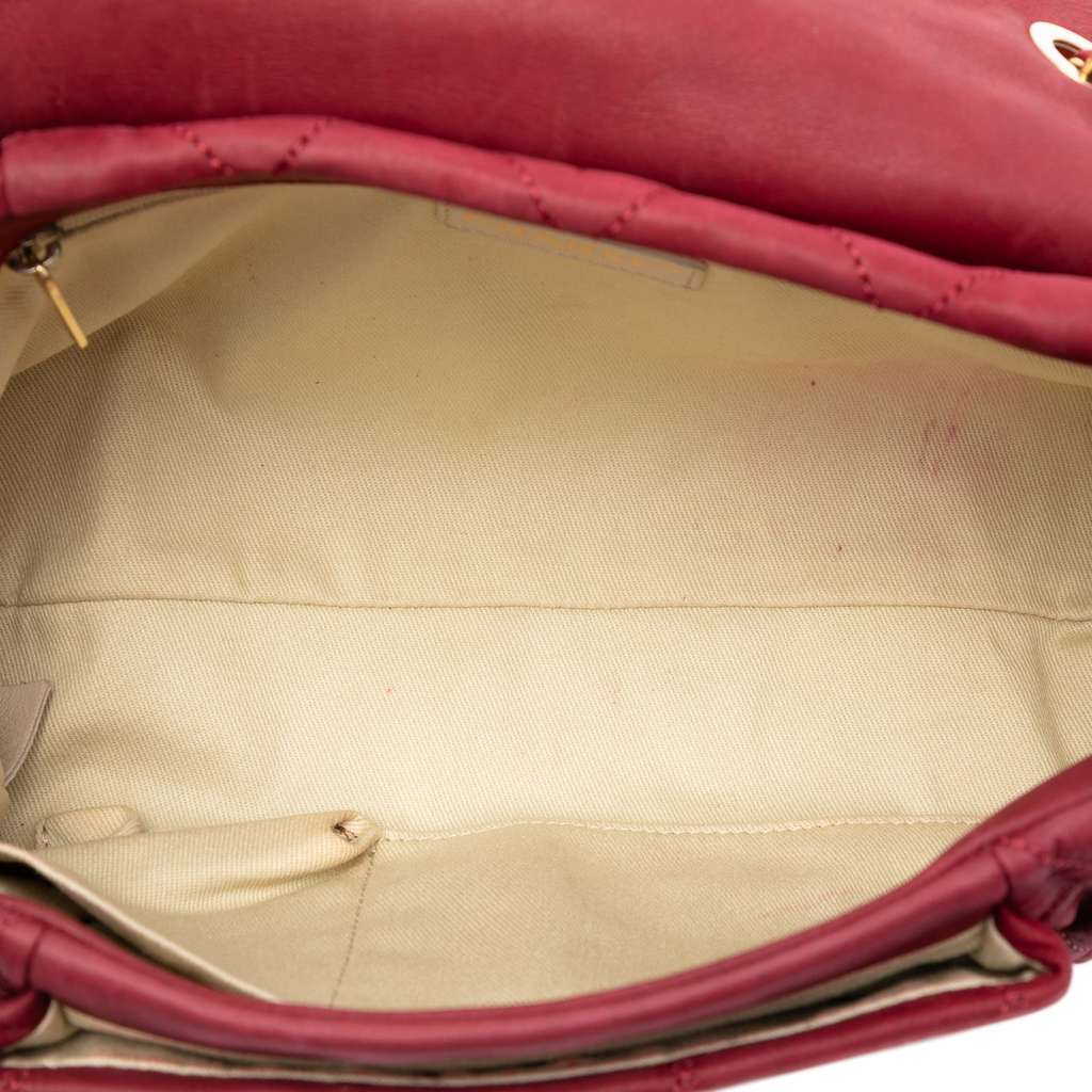 Chanel Large Aged Calfskin Chic Quilt Flap - 4