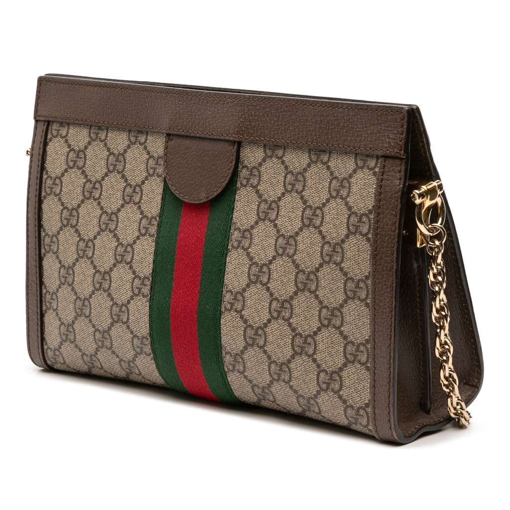 Gucci Small GG Supreme Web Ophidia Chain Crossbody - 2