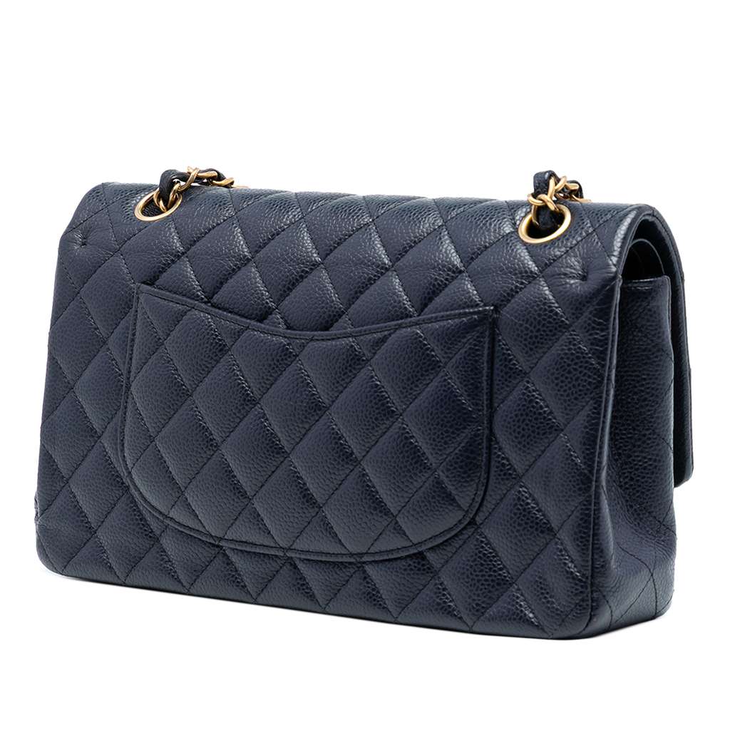 Chanel Medium Classic Caviar Double Flap - 2