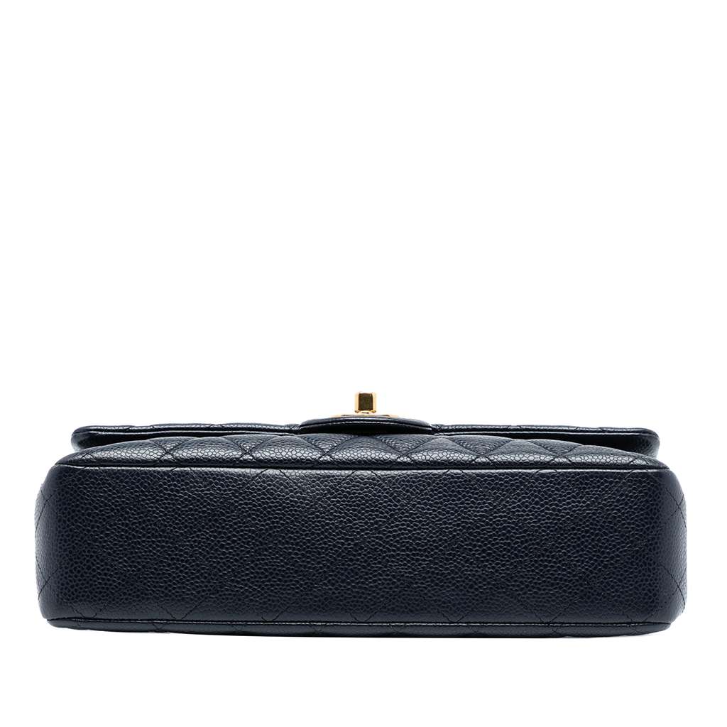 Chanel Medium Classic Caviar Double Flap - 3