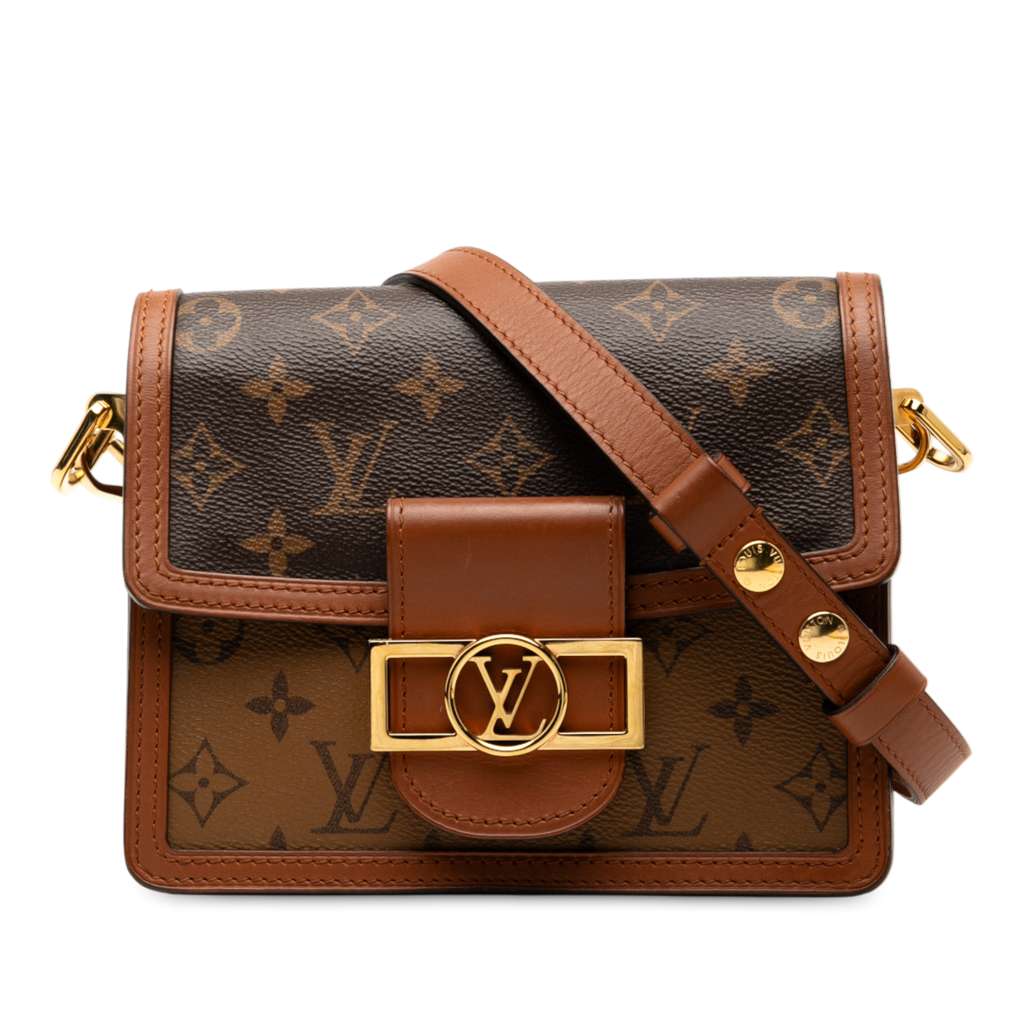 Louis Vuitton Monogram Reverse Mini Dauphine