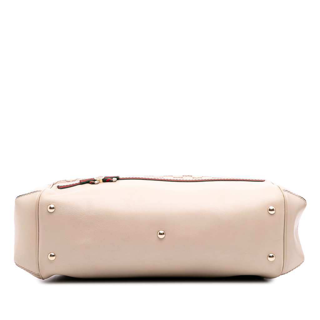 Gucci GG Canvas Web Mayfair Satchel - 3