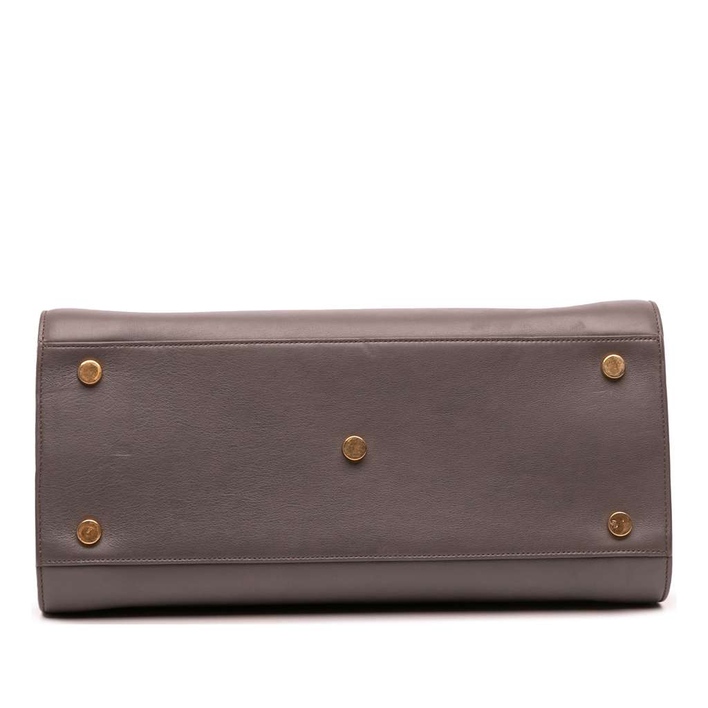Saint Laurent Small Leather Sac De Jour Satchel - 3