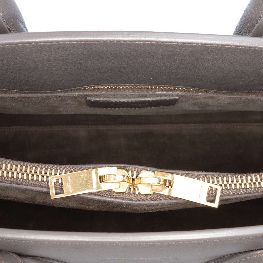 Saint Laurent Small Leather Sac De Jour Satchel - 4