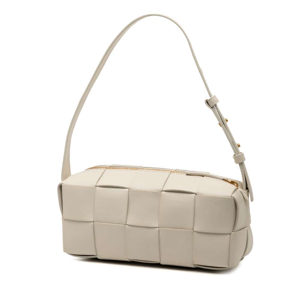 Bottega Veneta Small Nappa Intrecciato Brick Cassette - 2