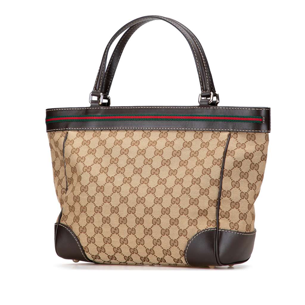 Gucci GG Canvas Web Mayfair Tote - 2
