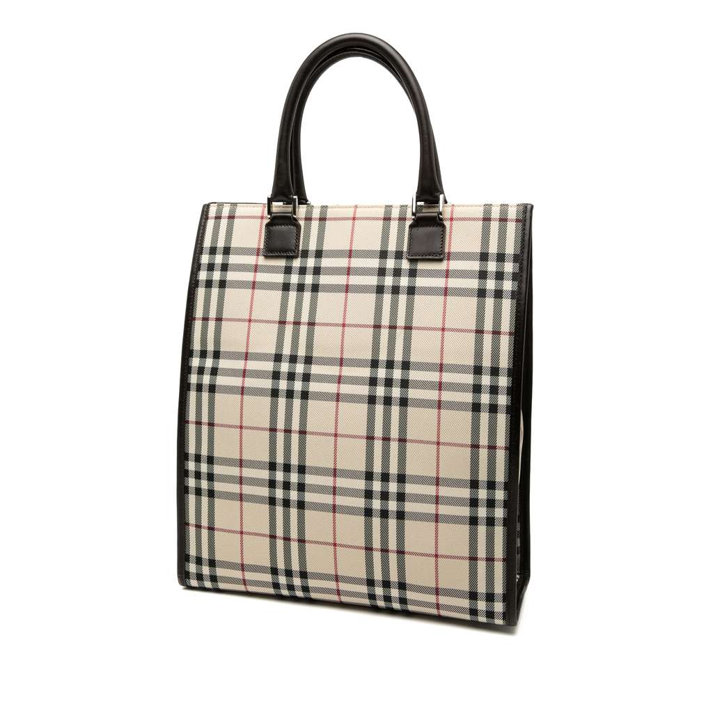 Burberry House Check Canvas Tote - 2