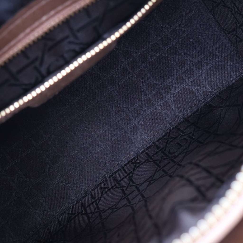 Dior Medium Lambskin Cannage Lady Dior - 5