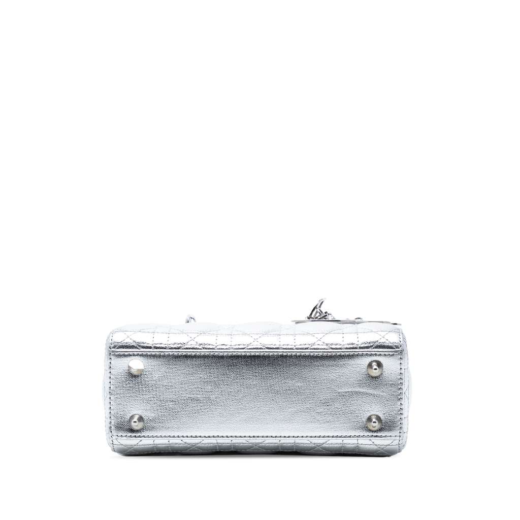 Dior Small Metallic Grained Calfskin Cannage My ABCDior Lady Dior - 3