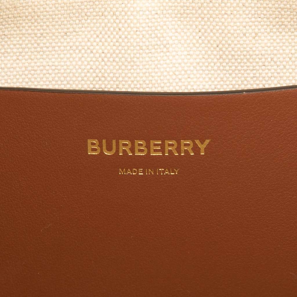 Burberry Small Mega Check Canvas Freya Tote - 5