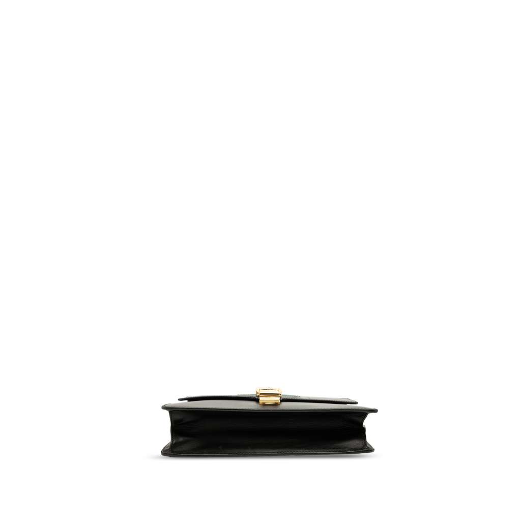 Gucci Small Leather Web Sylvie Satchel - 3