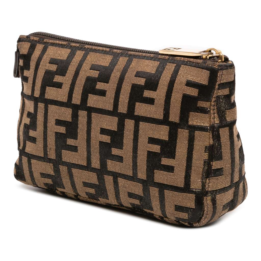Fendi Zucca Canvas Clutch - 2