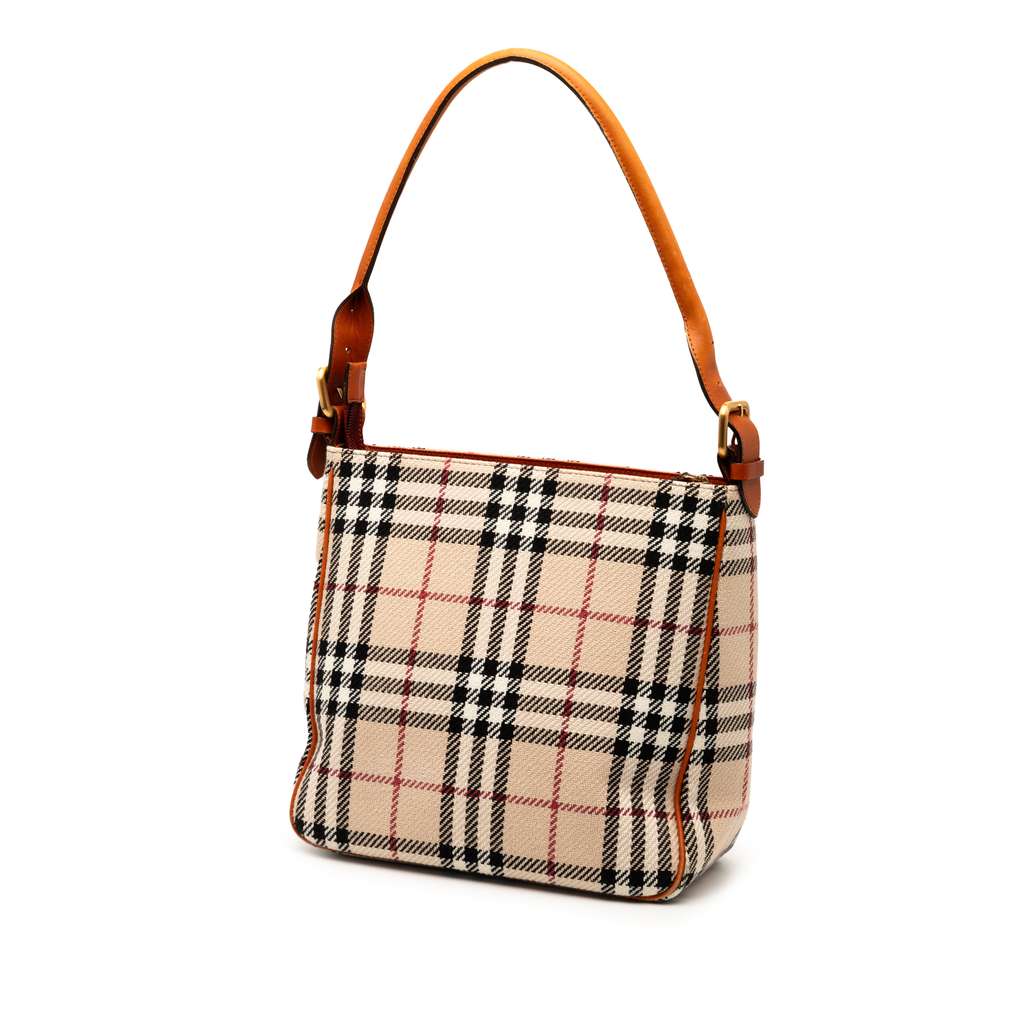 Burberry House Check Tweed Shoulder Bag - 2