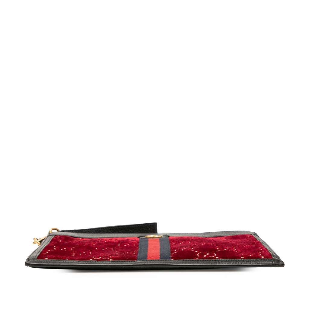 Gucci GG Velvet Ophidia Clutch Bag - 3