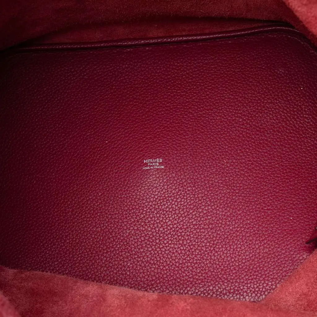 Hermès Clemence Picotin Lock 33 Pink Leather Very good - Model View