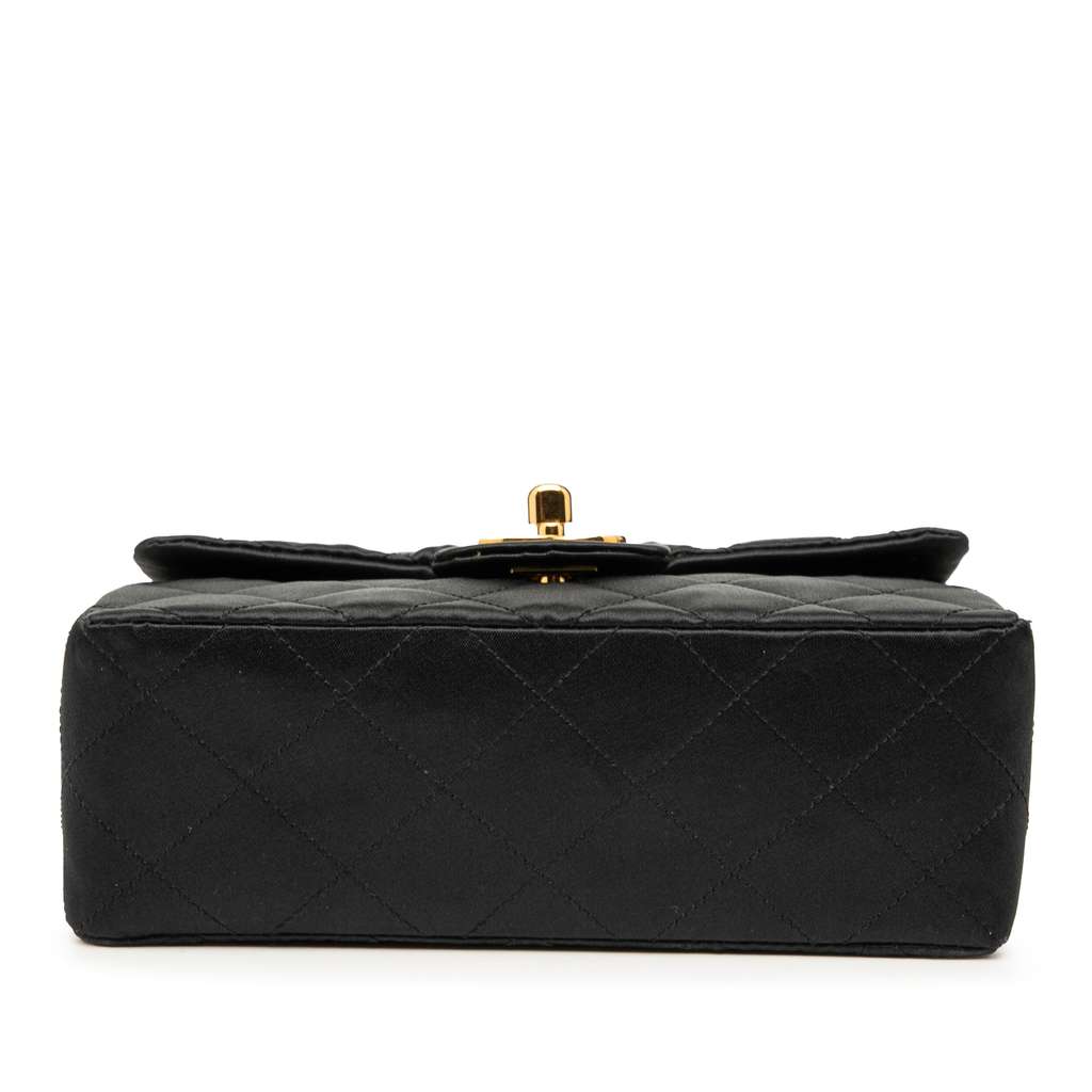 Chanel Mini Square Classic Satin Single Flap - 3
