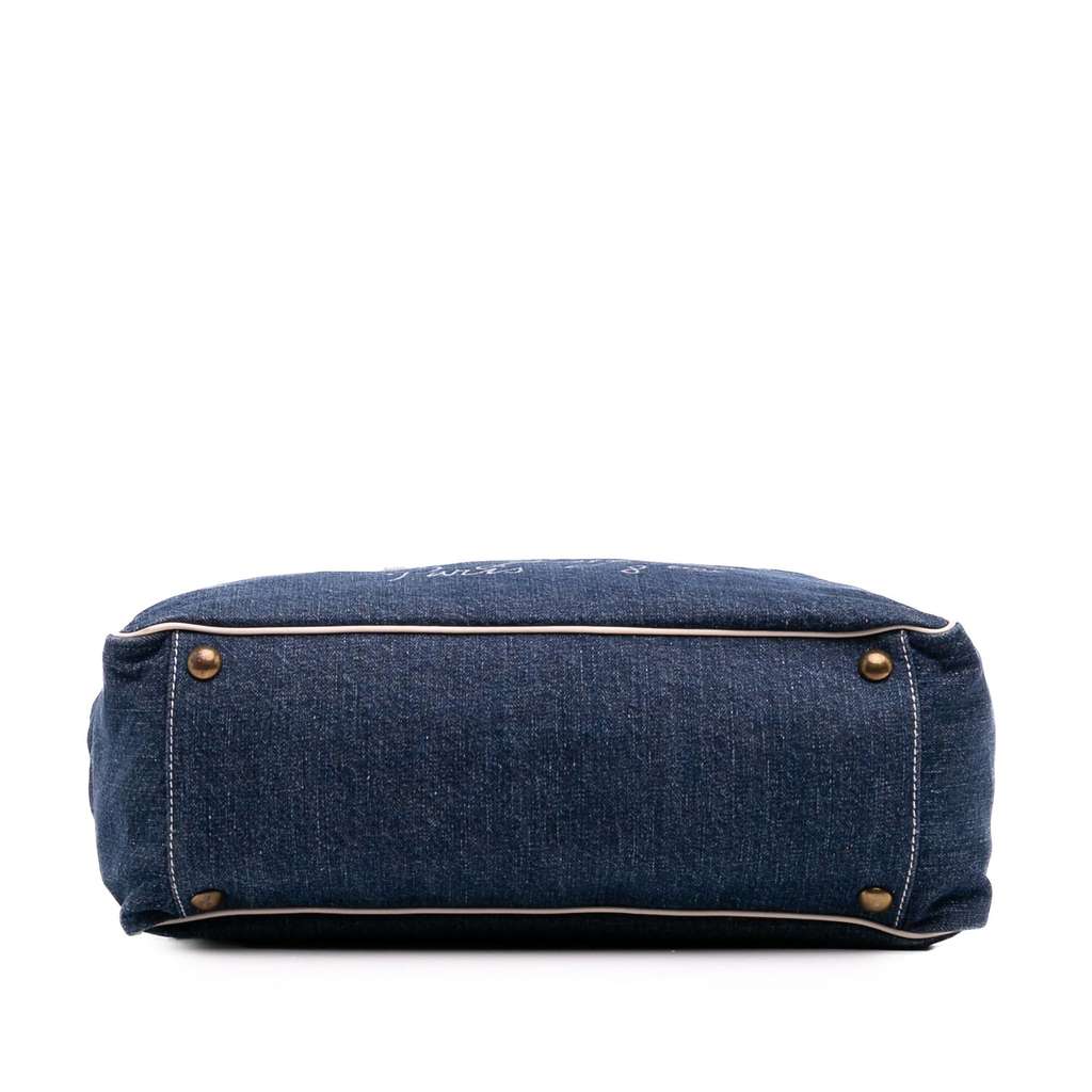 Saint Laurent Denim Y Mail Tote - 3