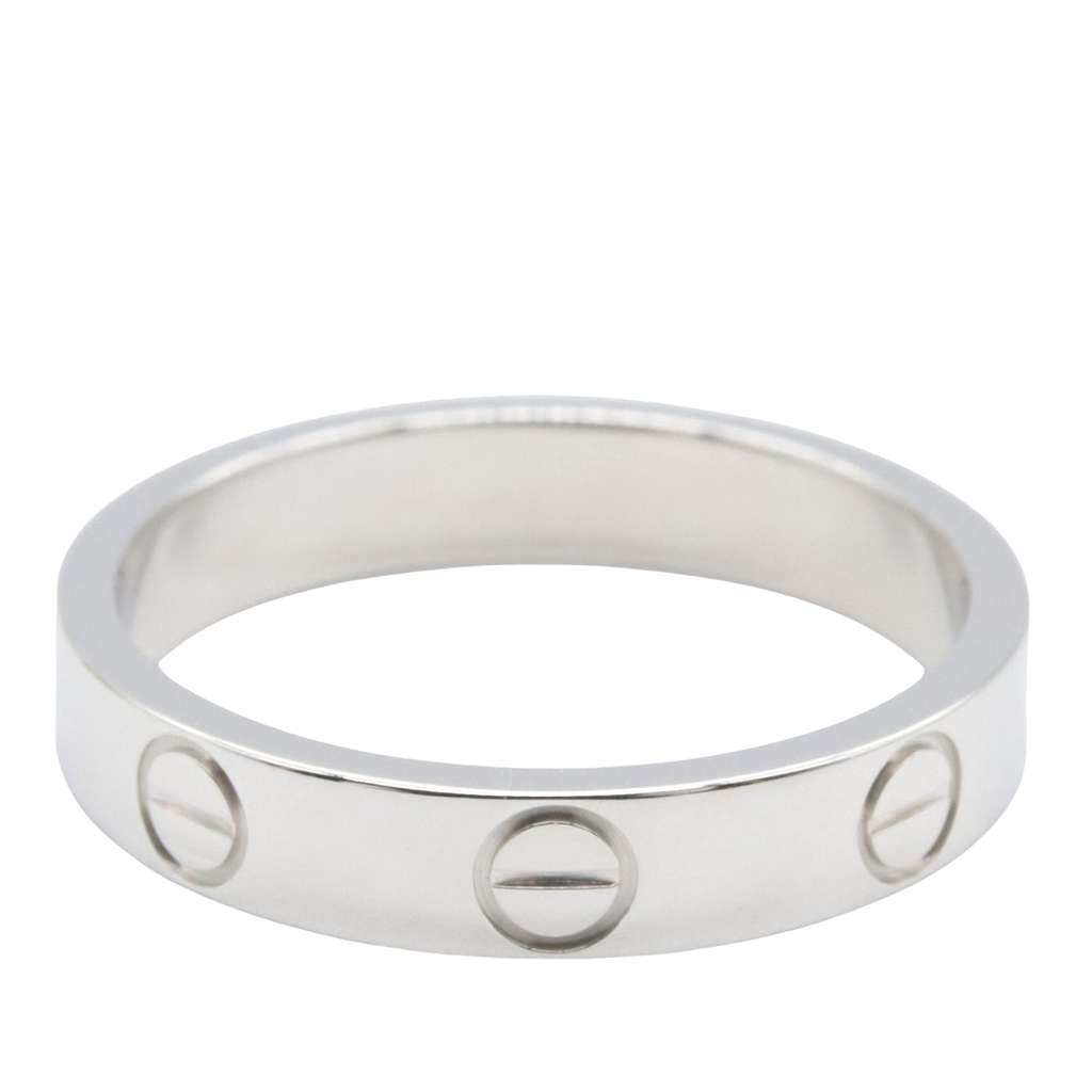 Cartier 18K White Gold Small Love Ring