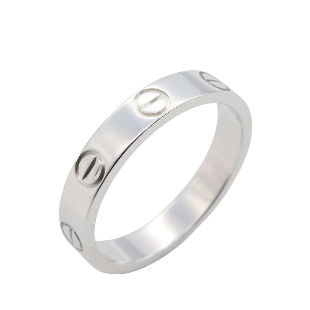 Cartier 18K White Gold Small Love Ring - 2