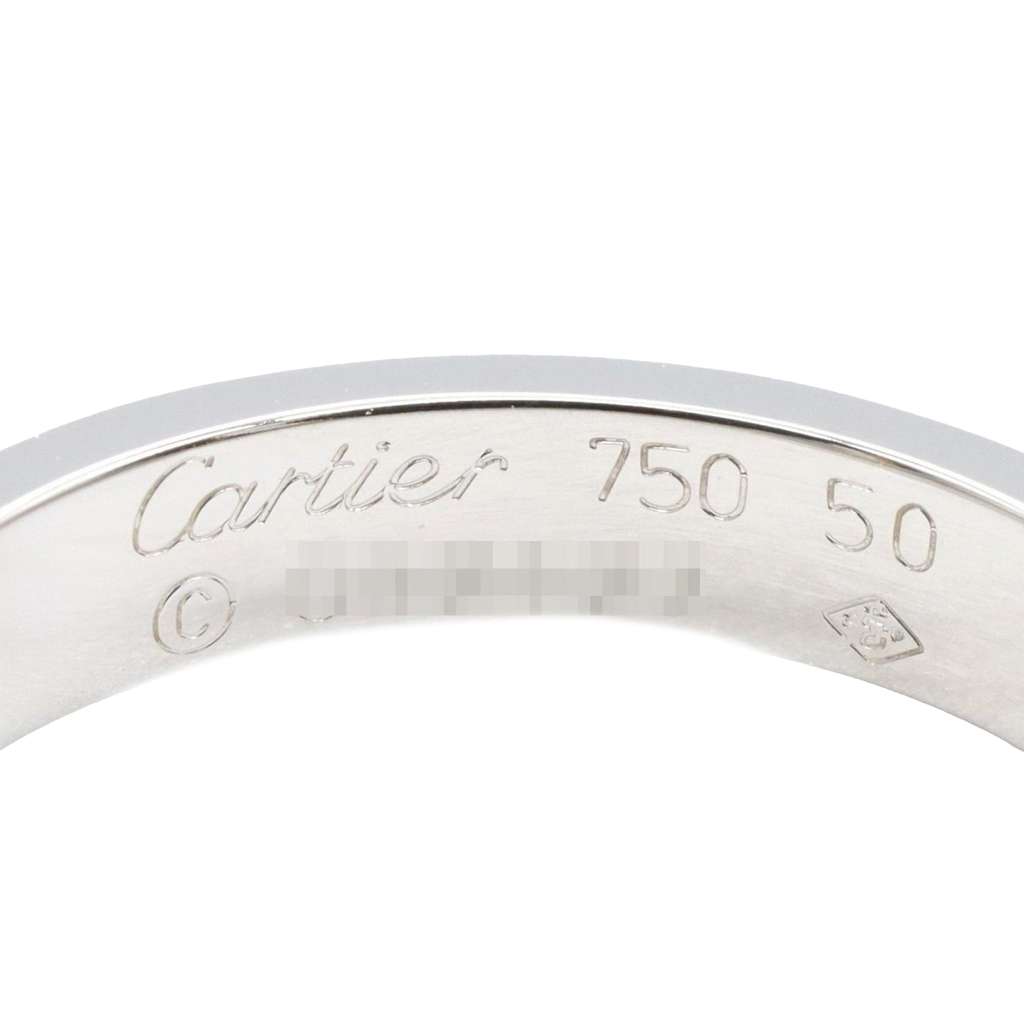 Cartier 18K White Gold Small Love Ring - 3