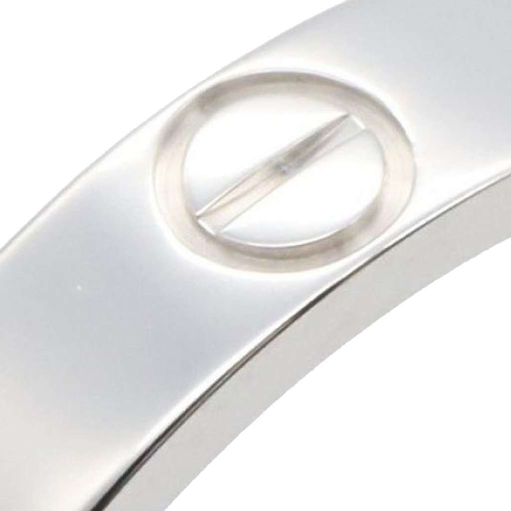 Cartier 18K White Gold Small Love Ring - 5