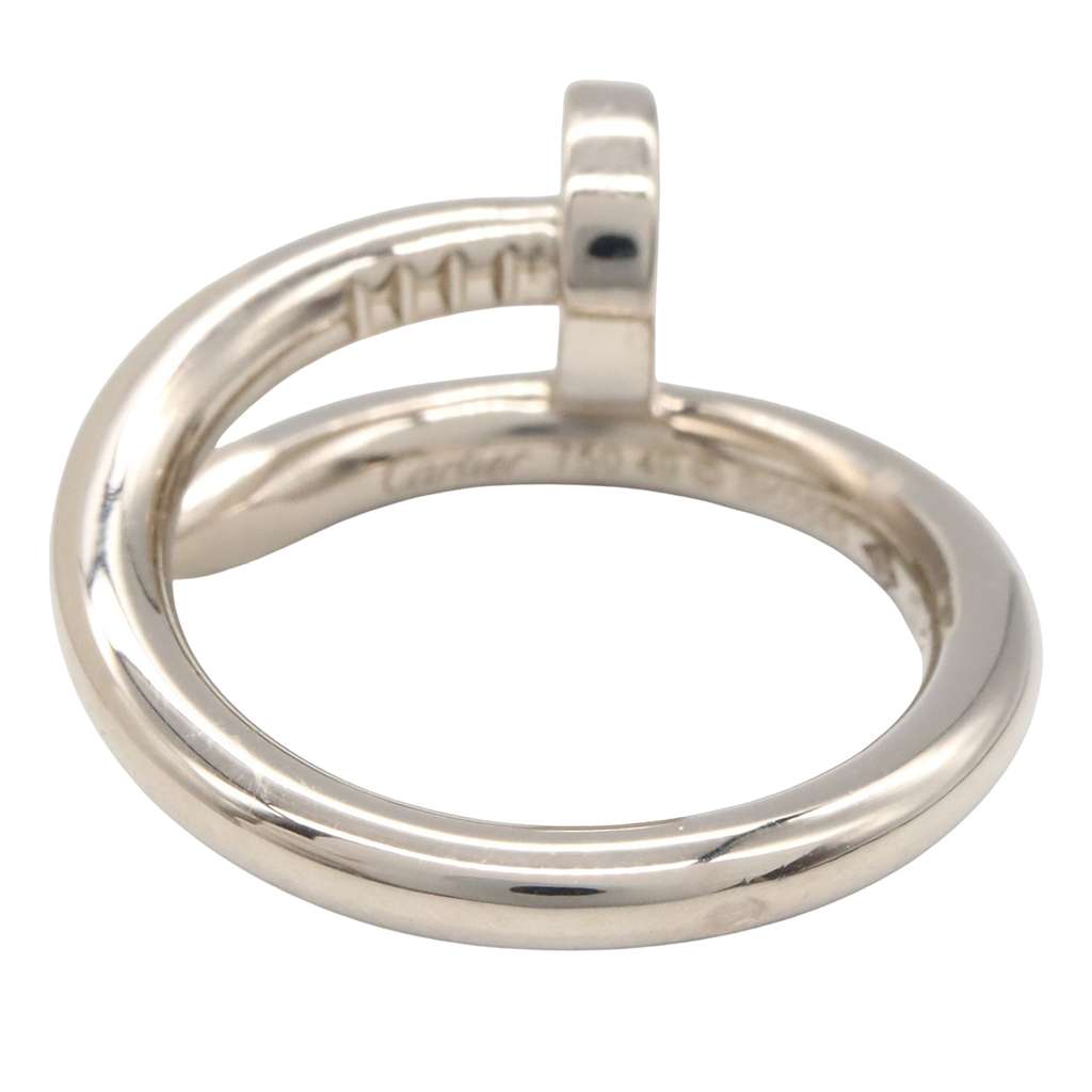 Cartier 18K White Gold Classic Juste un Clou Ring - 2