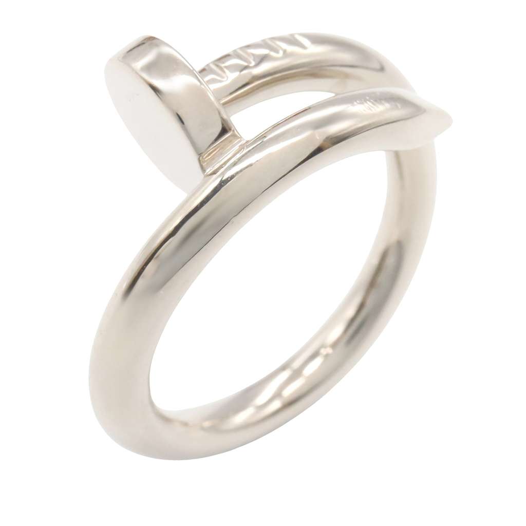 Cartier 18K White Gold Classic Juste un Clou Ring - 3