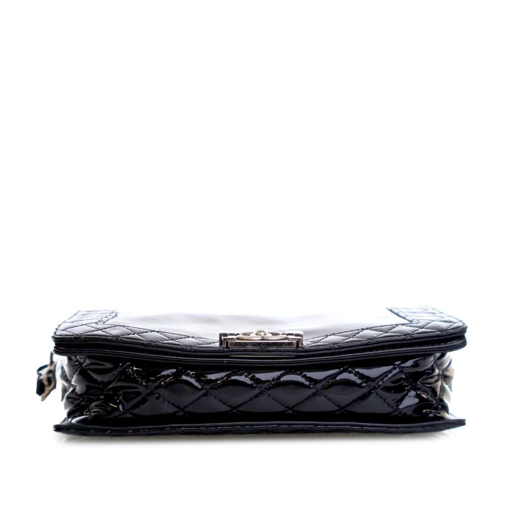 Chanel Medium Patent Boy Reverso Flap - 3
