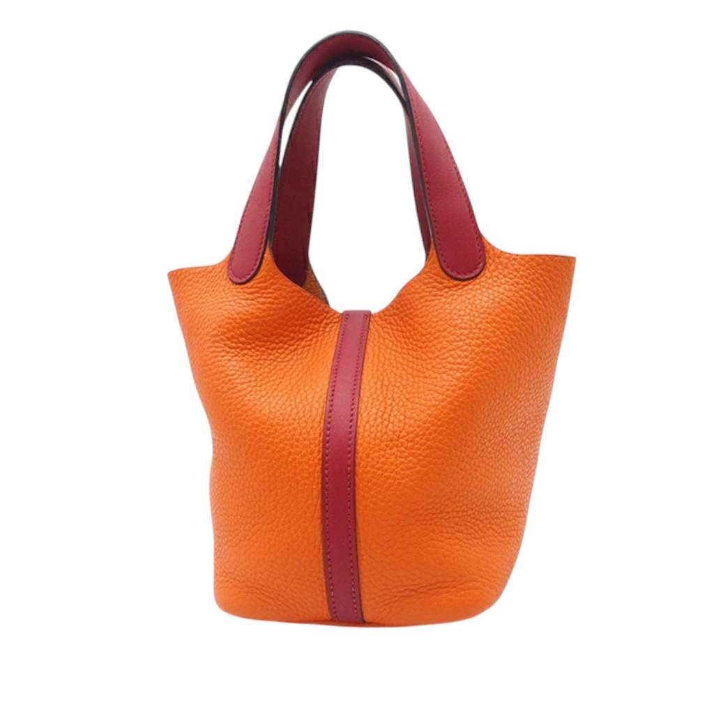 Hermès Bicolor Clemence and Swift Picotin Lock 18 - 2