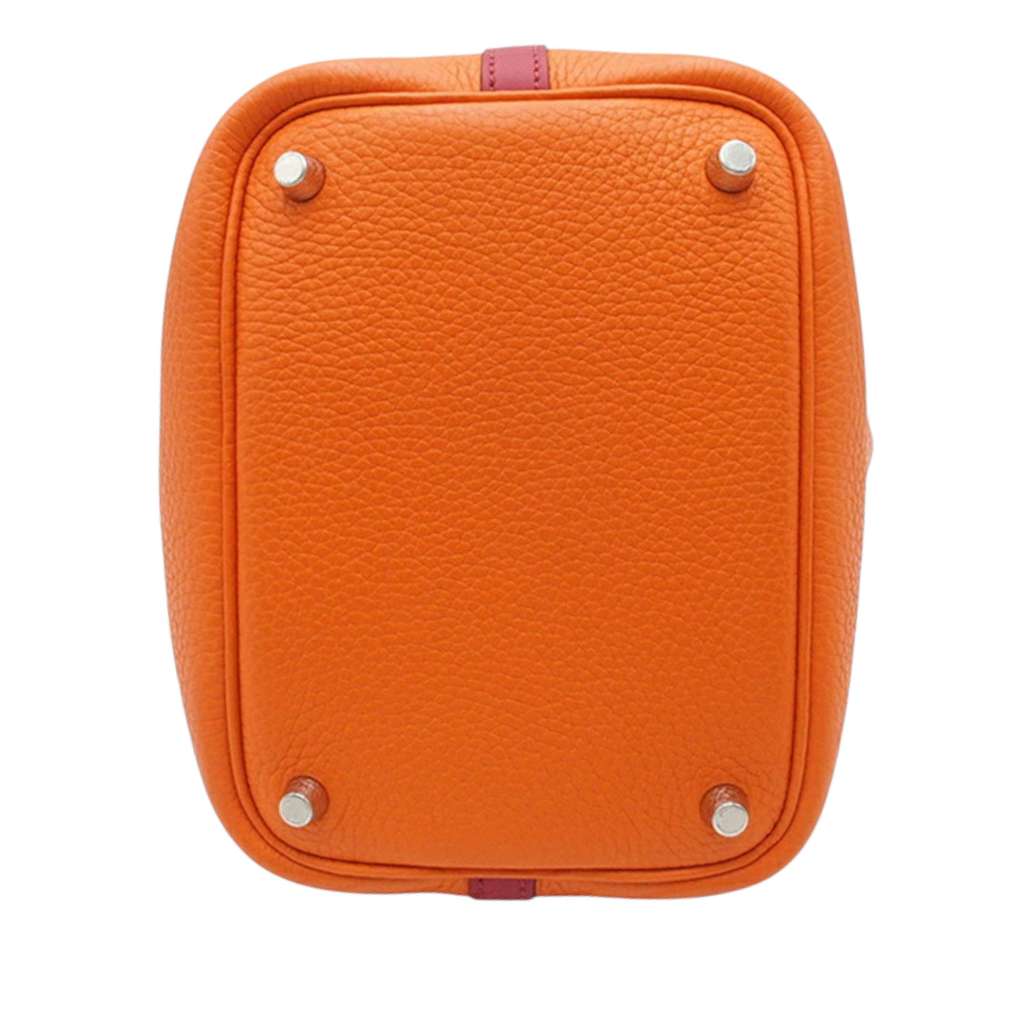 Hermès Bicolor Clemence and Swift Picotin Lock 18 - 3